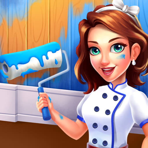 Play Home House Painter - Relaxation mental refresher game