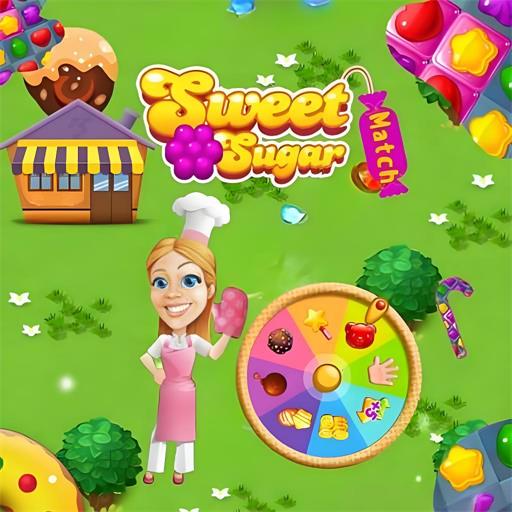 Play Sweet Sugar Match - Logic mental refresher game
